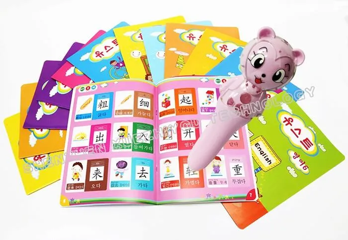 Інтелектуальна іграшка для дітей Англомовна ручка з оповіданнями та інтерактивними іграми Доторкніться та читайте Говоряча ручка Аудіокниги