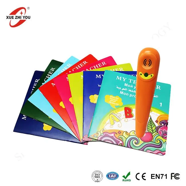 Дитяча іграшка читала перо, вивчала аудіо книги