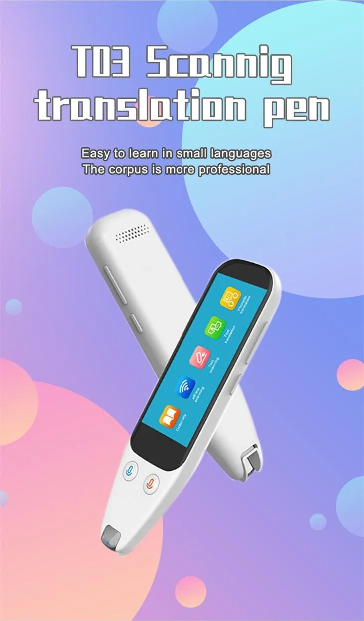 Пристрій OCR Digital Reading Pen підтримує багатомовний переклад