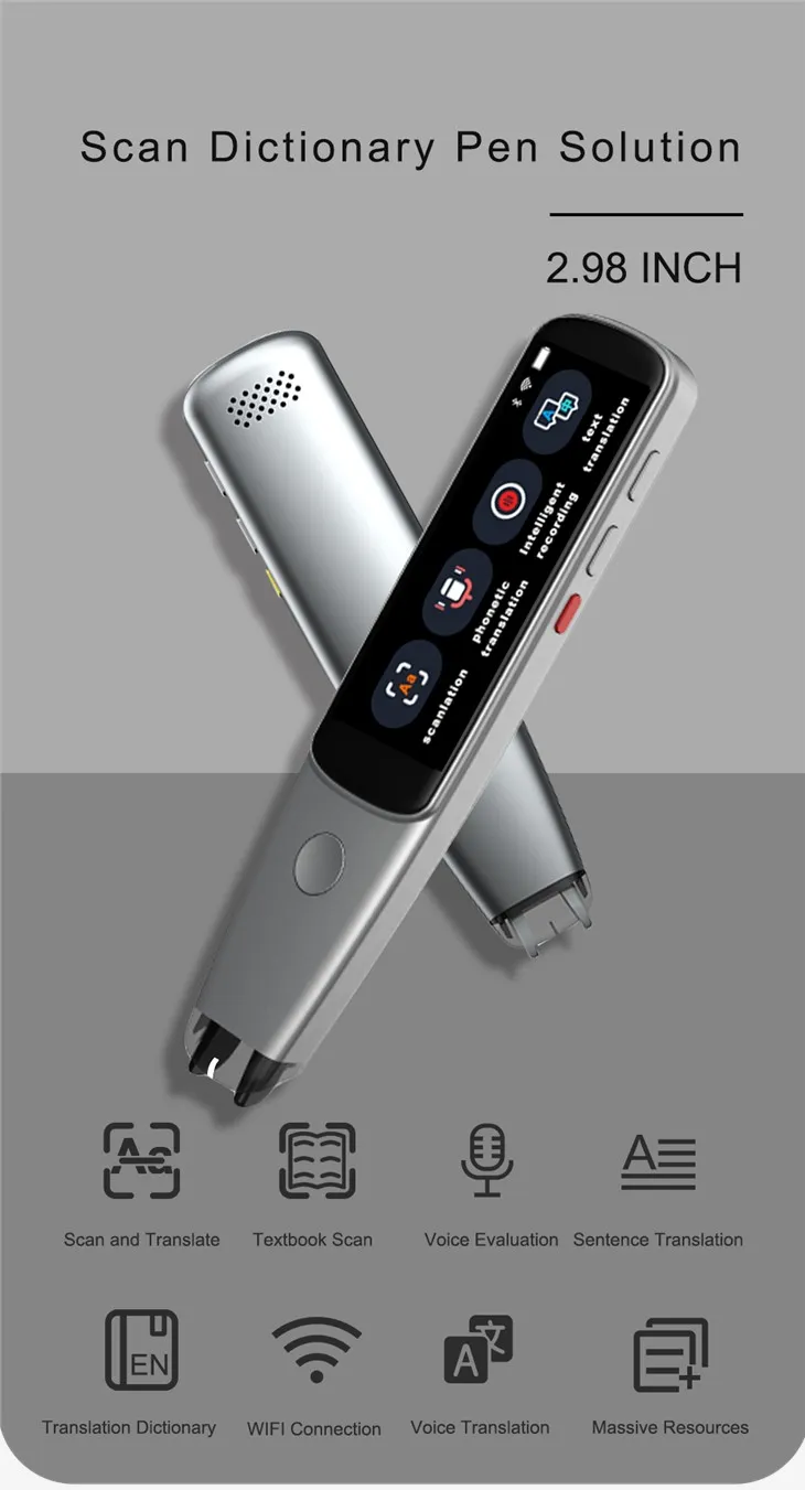Новий розширений сканер електронних ручок для вивчення мови